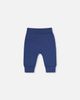 Deux par Deux Deux par Deux Organic Cotton Cloud Detail Foldover Waist Evolutive Pants - 3