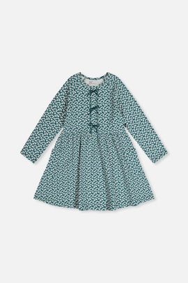 Deux par Deux Deux par Deux Organic Cotton Strawberry Soft Pocket Dress