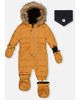 Deux par Deux Deux par Deux Original One Piece Puffy Snowsuit with Removable Mittens and Boots - 1