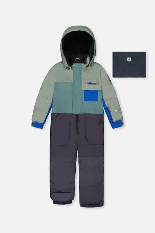 Deux par Deux Deux par Deux Play Detachable Hood Fleece Neckwarmer One Piece Snowsuit