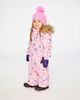 Deux par Deux Deux par Deux Play Mini Flower Faux Fur Hood Car Seat One Piece Snowsuit - 3