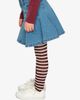 Deux par Deux Deux par Deux Pleated Denim Elastic Waistband Star Appliqué Skirt - 3