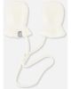 Deux par Deux Deux par Deux Plush Fleece Soft Lined Attached String Mittens - 1
