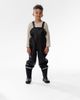 Deux par Deux Deux par Deux Rain Adjustable Suspender Reflective Ankle Overalls - 4