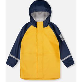Deux par Deux Deux par Deux Rain Hooded Reflective Sleeve Jacket