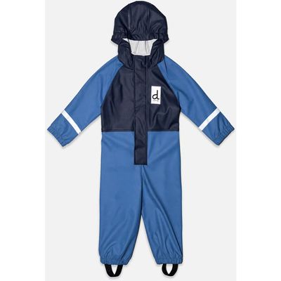 Deux par Deux Deux par Deux Rain Waterproof Hooded One Piece