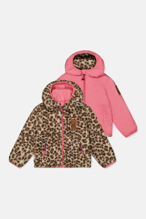 Deux par Deux Deux par Deux Reversible Mid-Season Fleece Hooded Jacket