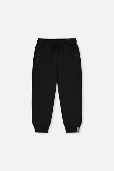 Deux par Deux Deux par Deux Ribbed Ankle Cuffs Fleece Sweatpants with Pockets