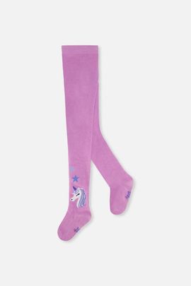 Deux par Deux Deux par Deux Ribbed Waistband Stretch Fit Knit Tights