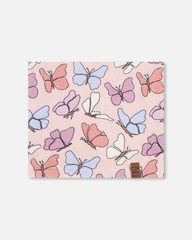 Deux par Deux Deux par Deux Stretch Jersey Butterflies Neck Tube