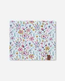 Deux par Deux Deux par Deux Stretch Jersey Mini Flower Neck Tube