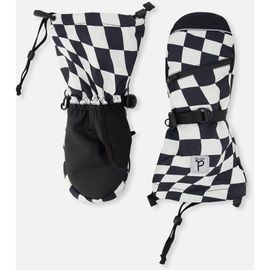 Deux par Deux Deux par Deux Teknik Checkered Waterproof Cordura Reinforced Winter Mittens