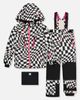 Deux par Deux Deux par Deux Teknik Expandable Sleeve Fleece Lined Two Piece Jacket & Pants Snowsuit - 1