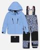 Deux par Deux Deux par Deux Teknik Expandable Sleeve Reinforced Jacket & Leopard Pants Two Piece Snowsuit - 1