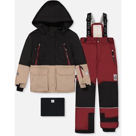 Deux par Deux Deux par Deux Teknik Fleece Lined Jacket & Pants Two Piece Snowsuit