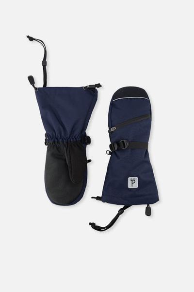 Deux par Deux Deux par Deux Teknik Reinforced Fingertips Zip Pocket Winter Mittens