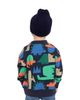 Deux Par Deux Deux par Deux Unisex Dinosaur Ribbed Cuffs Fleece Sweatshirt - 6