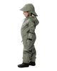 Deux Par Deux Deux par Deux Unisex Elastic Cuff One Piece Hooded Rain - 3