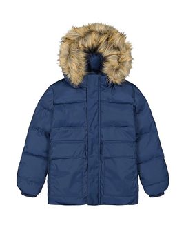 Deux Par Deux Deux par Deux Unisex Faux-Fur Hood Insulated Fleece-Lined Winter Jacket