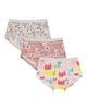 Deux Par Deux Deux par Deux Unisex Feminine Organic Cotton Full Coverage 3-Pack Boyshort Panties - 1