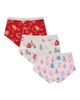 Deux Par Deux Deux par Deux Unisex Holiday Organic Cotton Full Coverage 3-Pack Boyshort Panties - 2