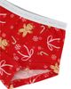 Deux Par Deux Deux par Deux Unisex Holiday Organic Cotton Full Coverage 3-Pack Boyshort Panties - 5