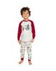Deux Par Deux Deux par Deux Unisex Organic Cotton Christmas Top Pants Two Piece Pajama Set - 1
