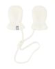 Deux Par Deux Deux par Deux Unisex Plush Fleece Soft Lined Attached String Mittens - 1