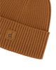 Deux Par Deux Deux par Deux Unisex Ribbed Knit Folded Cuff Logo Patch Hat - 3