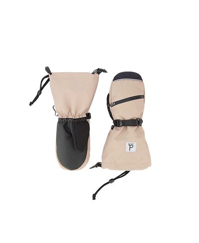 Deux Par Deux Deux par Deux Unisex Teknik Waterproof Zipper Pocket Winter Mittens