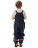 Deux Par Deux Deux par Deux Unisex Waterproof Adjustable Suspender Rain Overalls - 6