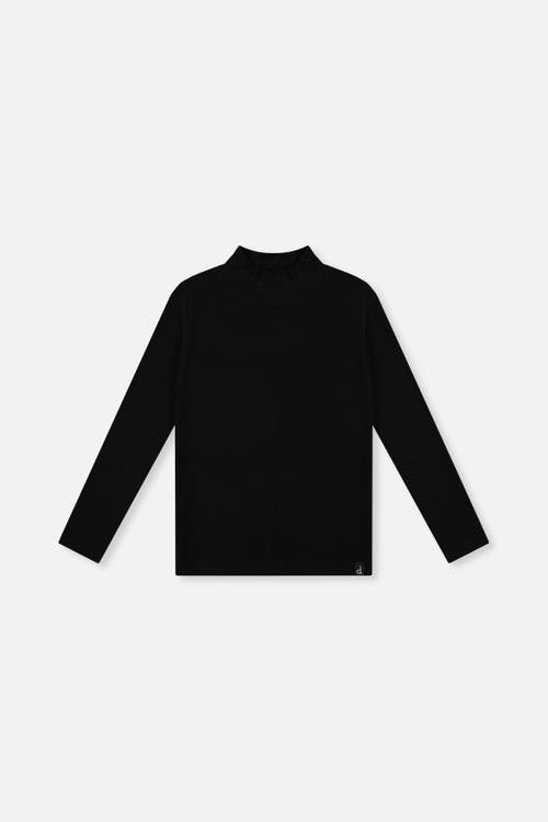 Deux par Deux Deux par Deux Vertical Rib Mock Neck Top