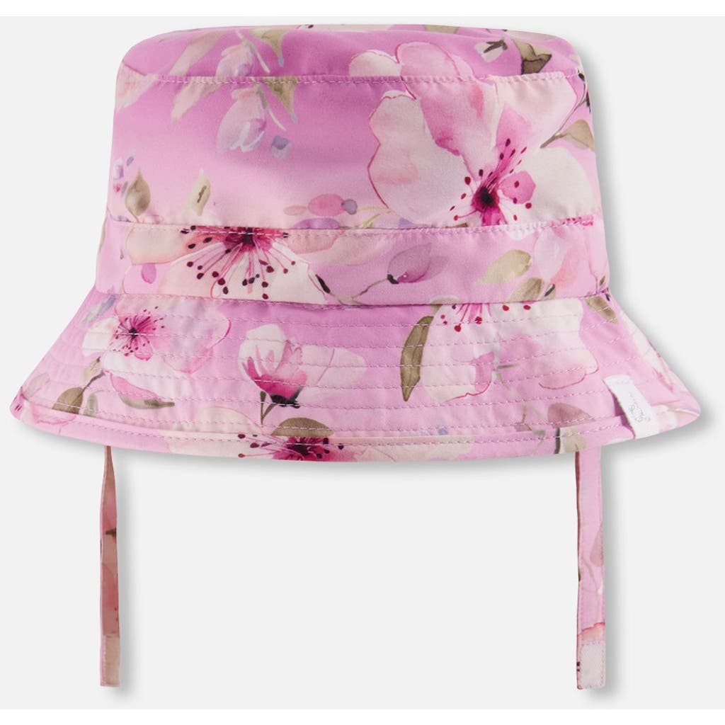 Deux par Deux Deux par Deux Wide Brim Flower Beach Hat