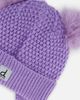 Deux par Deux Deux par Deux Winter Cat Ears Fleece-Lined Chin Tie Knit Hat - 4