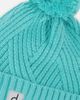 Deux par Deux Deux par Deux Winter Chevron Fleece-Lined Pompom Knit Hat - 4