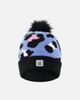 Deux par Deux Deux par Deux Winter Leopard Jacquard Fleece-Lined Pompom Knit Hat - 1