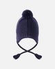 Deux par Deux Deux par Deux Winter Peruvian Fleece-Lined Pompom Knit Hat - 3