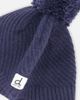 Deux par Deux Deux par Deux Winter Peruvian Fleece-Lined Pompom Knit Hat - 4