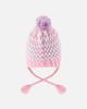 Deux par Deux Deux par Deux Winter Peruvian Pompom Braided Earflap Knit Hat - 2