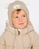 Deux par Deux Deux par Deux Winter Teddy Ears Fleece Lined Knit Hat with Chin Ties - 2