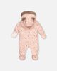 Deux par Deux Deux par Deux Woodland Creatures One Piece Romper & Neckwarmer Snowsuit - 2