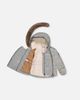 Deux par Deux Deux par Deux Woodland Creatures Two Piece Coat Pants & Neckwarmer Snowsuit - 5