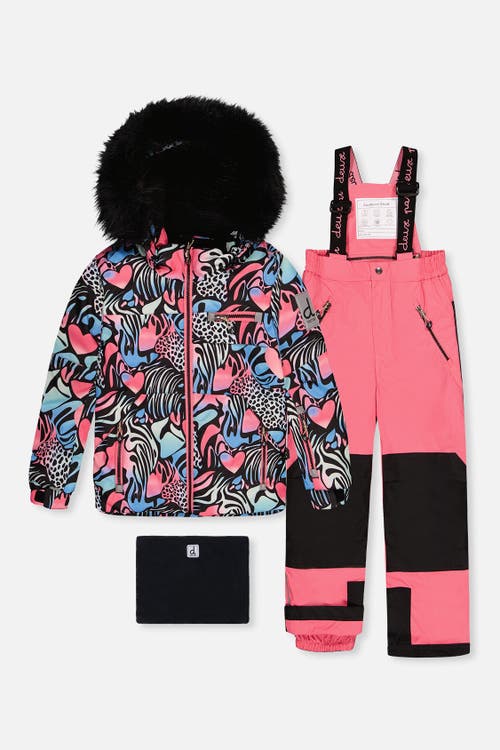 Deux par Deux Deux par Deux Zebra Play Jacket & Reinforced Pants Two Piece Snowsuit