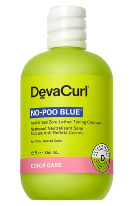 DevaCurl DevaCurl No-Poo Blue® Anti-Brass Zero Lather Toning Cleanser 