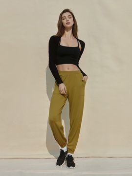 DEVIWEAR Oversize Jogger Leggings (Olive)
