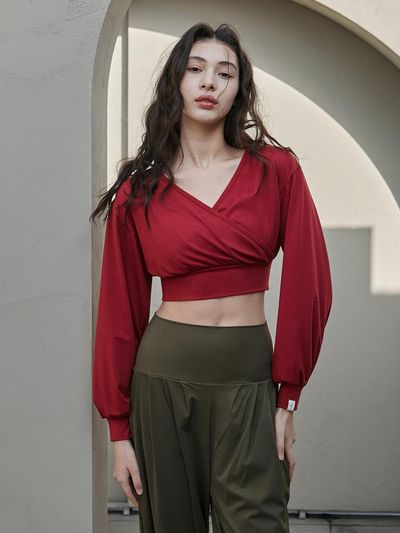 DEVIWEAR Yoga Clothing DEVI-T0100-Pilates  Wrap Cover Up