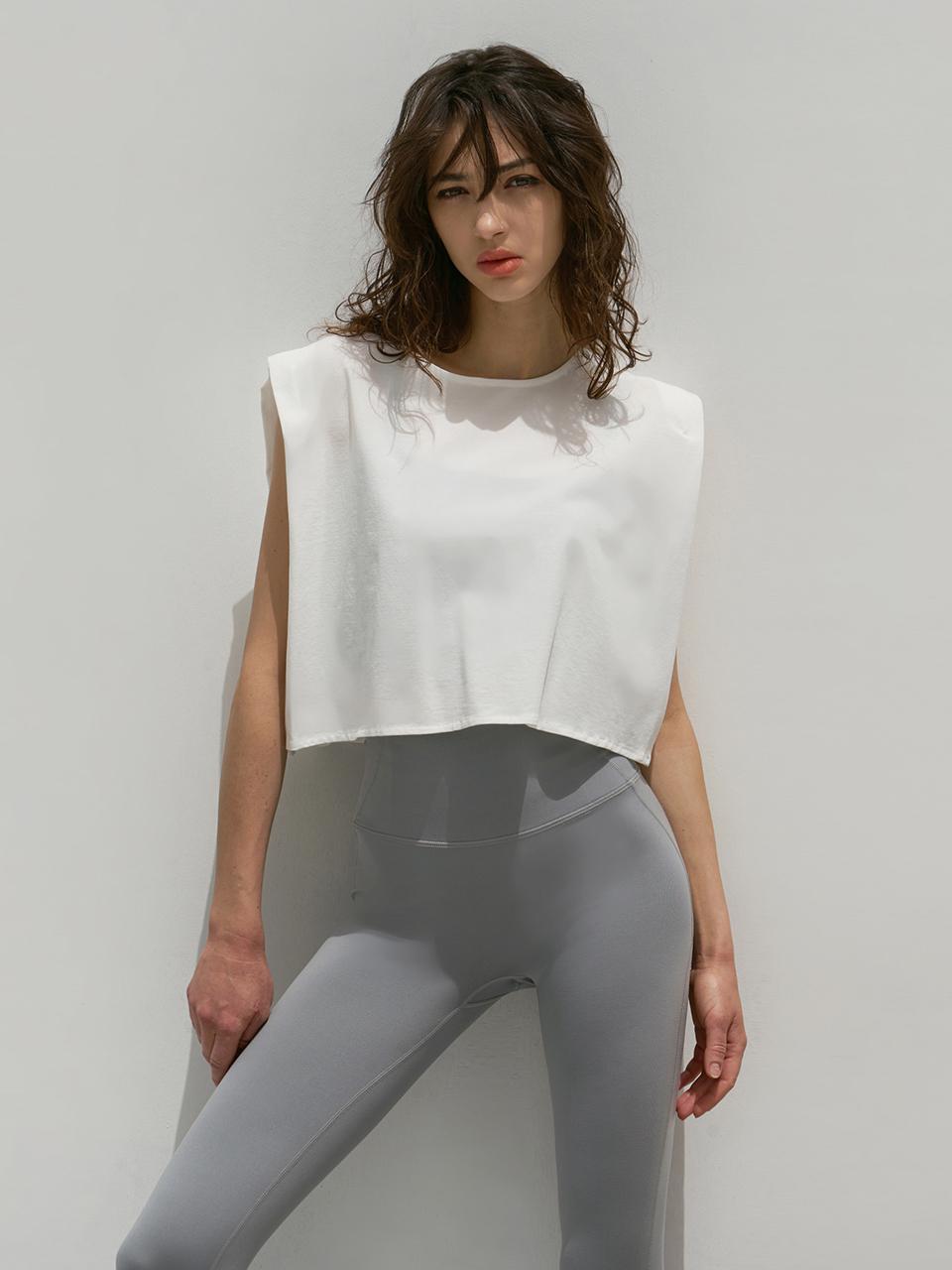 DEVIWEAR Yoga Outfit DEVI-TS0031-White Pilates Doub