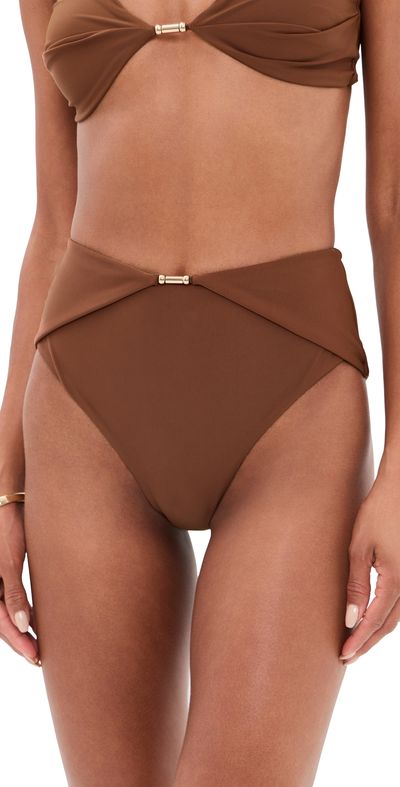 Devon Windsor Devon Windsor Evalina Bikini Bottoms Umber