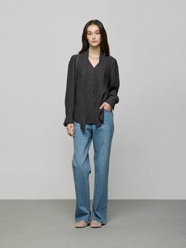 DEWL Belted Vintage Denim Pants (D252PSA231)