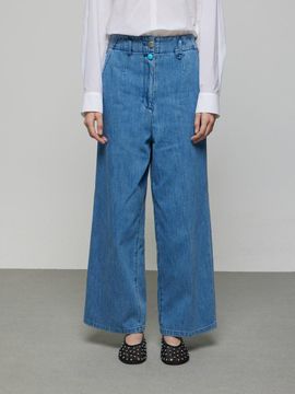 DEWL Collar Button Denim Pants (D252PSA442)